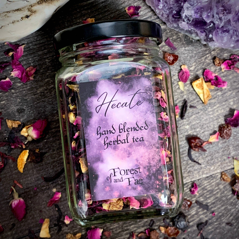 Hecate Hand Blended Ritual Tea Witchcraft Of Forest and Fae   