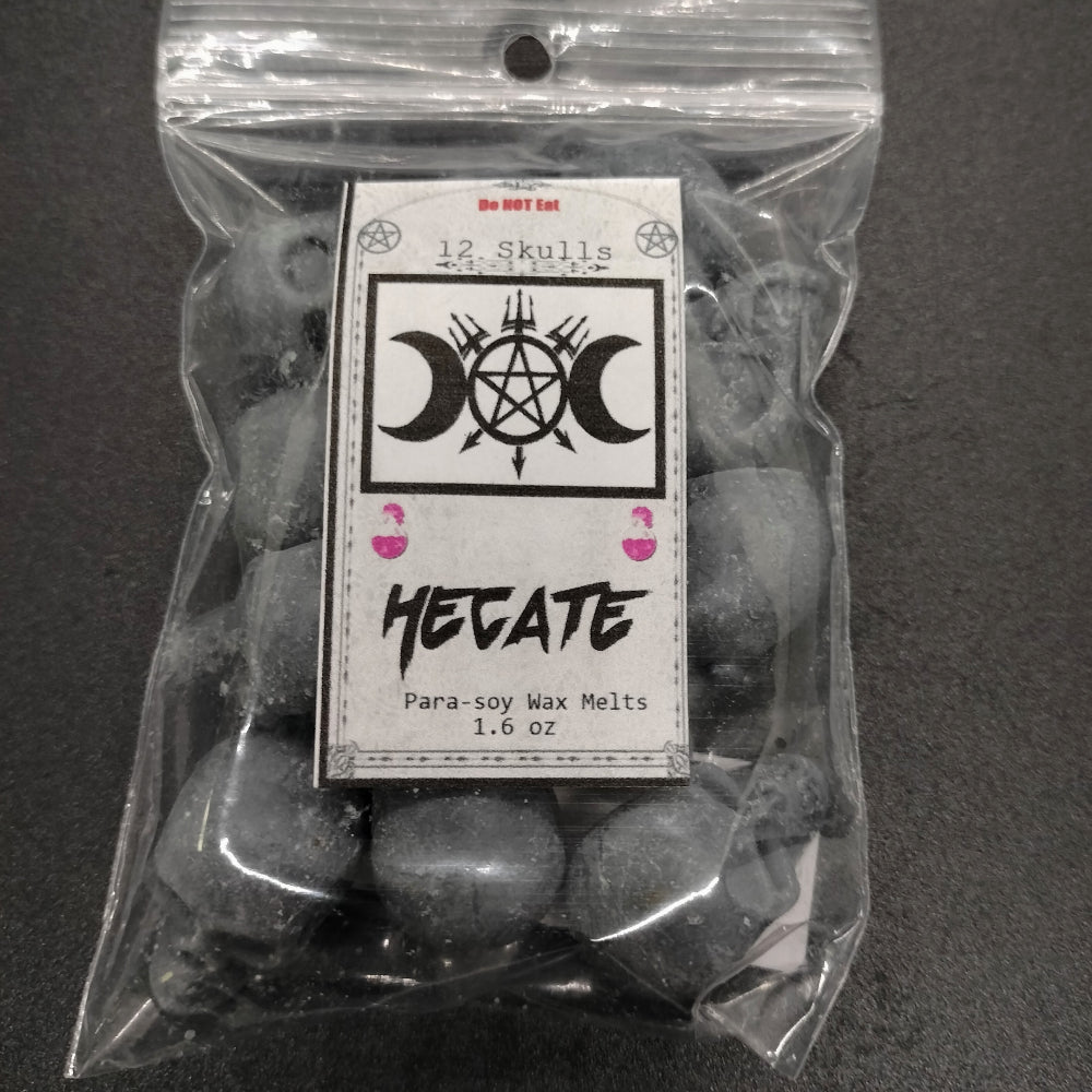 Hecate Mini Skull Wax Melts Witchcraft Rebel Potions   