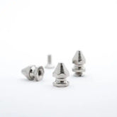 Hex Spike 3/8" Silver
