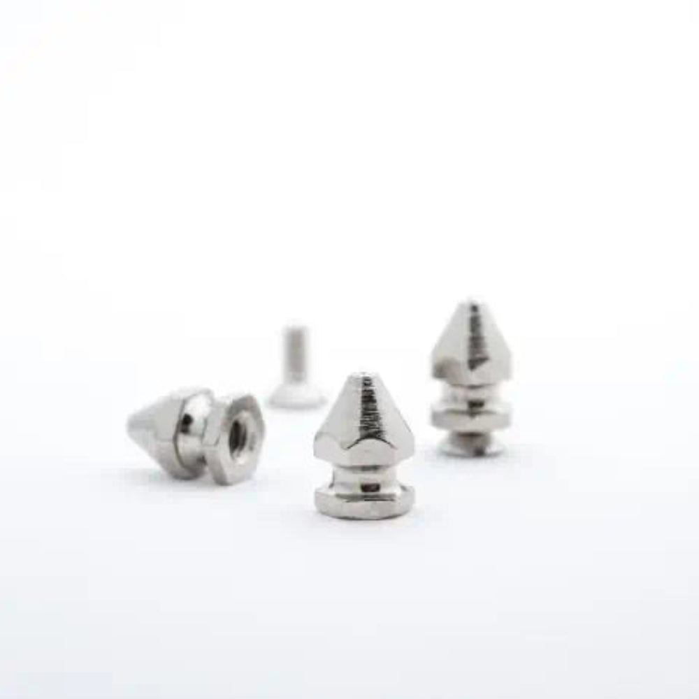 Hex Spike 3/8" Silver