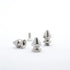 Hex Spike 3/8" Silver