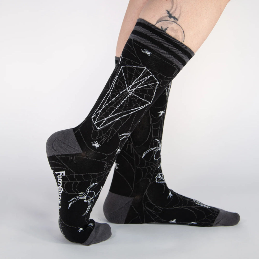 I Just Really Like Spiders, OK? Crew Socks Clothing FootClothes   