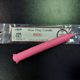 Wax Play Candles Red