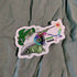 Slime Wizard Pride Flag Stickers Aromantic