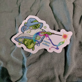 Slime Wizard Pride Flag Stickers Achillean (MLM)