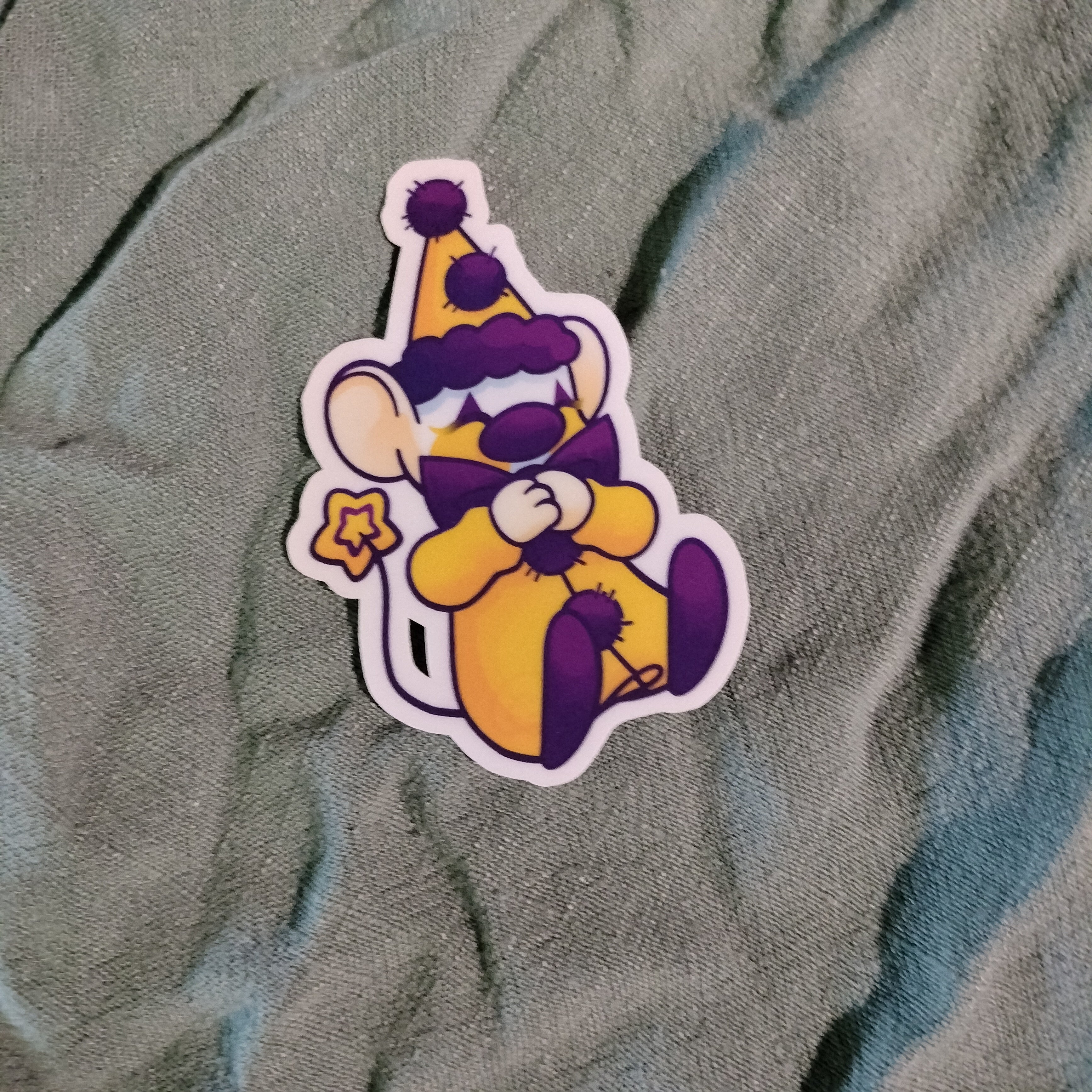 Clown Pride Flag Stickers