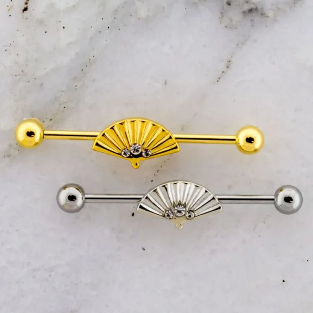 Industrial Barbell Japanese Fan