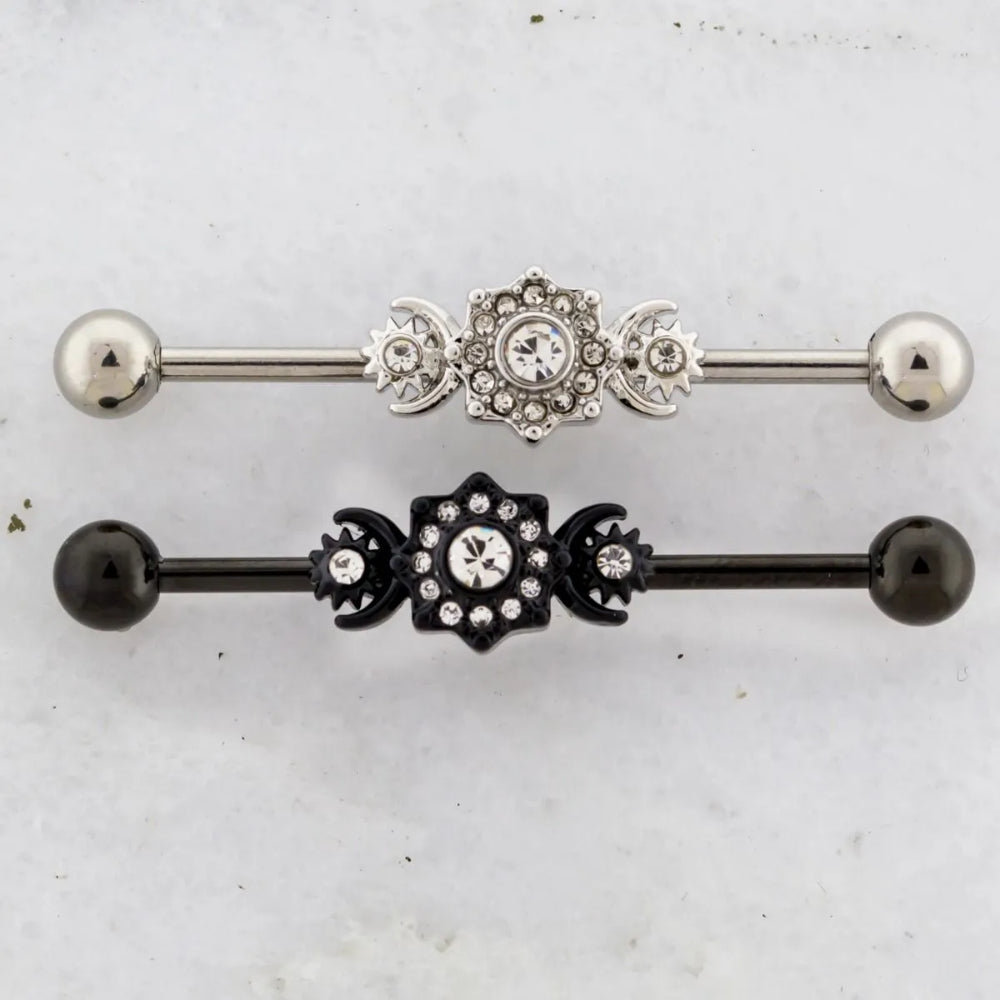 Industrial Barbell Moon and Sun