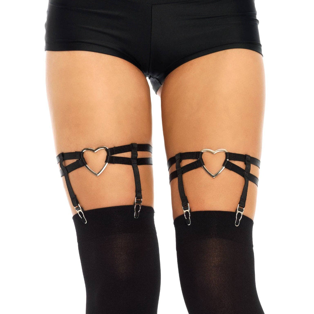 Joni Garter Suspender with Heart