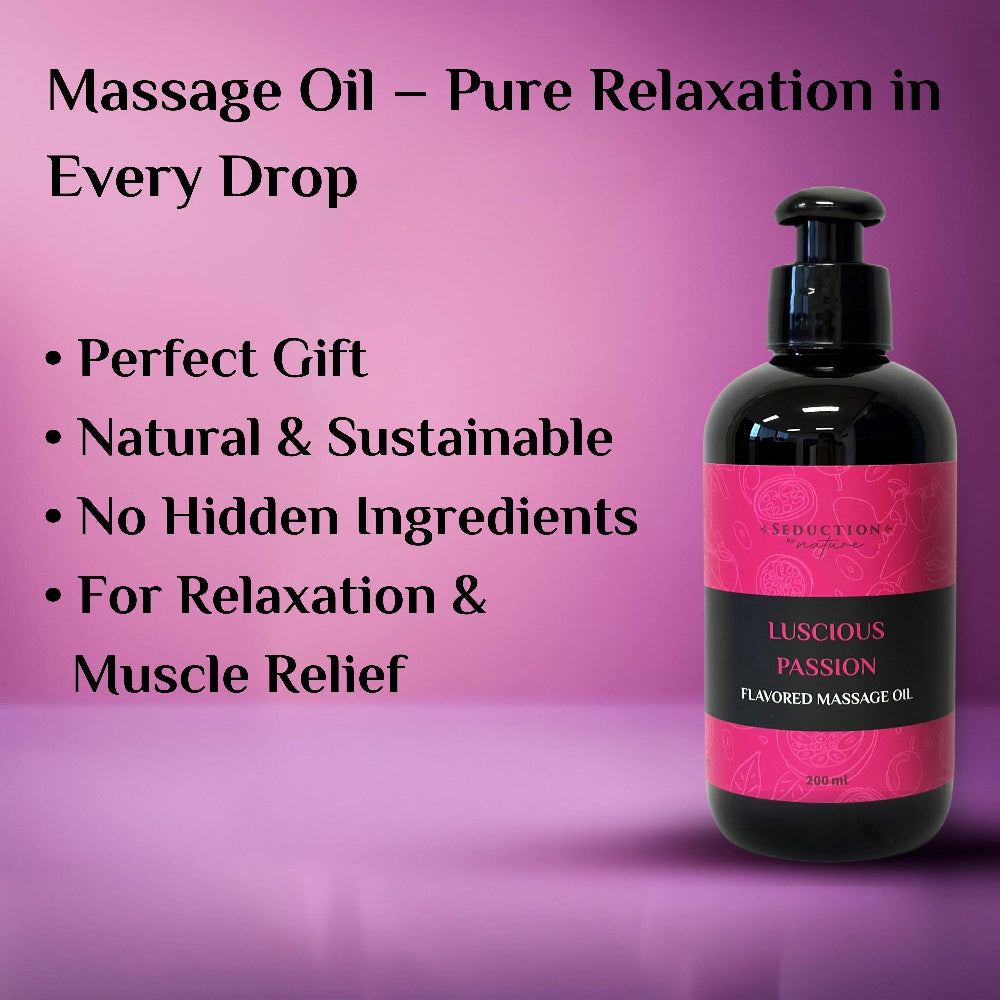 Kissable Massage Oil Luscious Passion