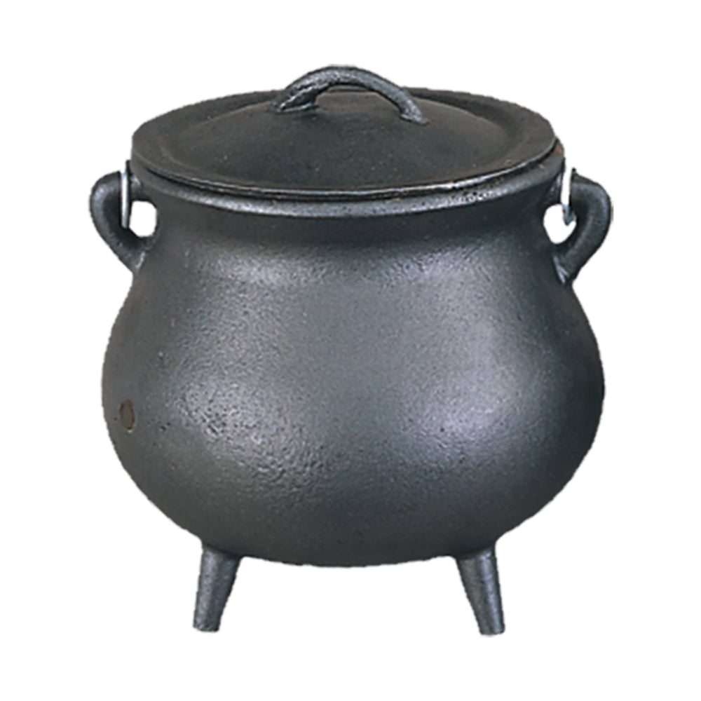 Large Plain Cast Iron Cauldron (7in.)
