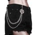 Layered Pentacle Waist Chain
