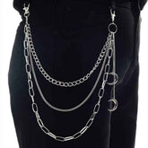 Layered Waist Chain with Moons