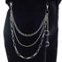Layered Waist Chain with Moons