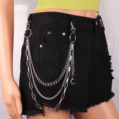 Layered Waist Chain with Moons