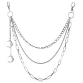 Layered Waist Chain with Moons