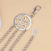 Layered Chain Belt with Pentacles