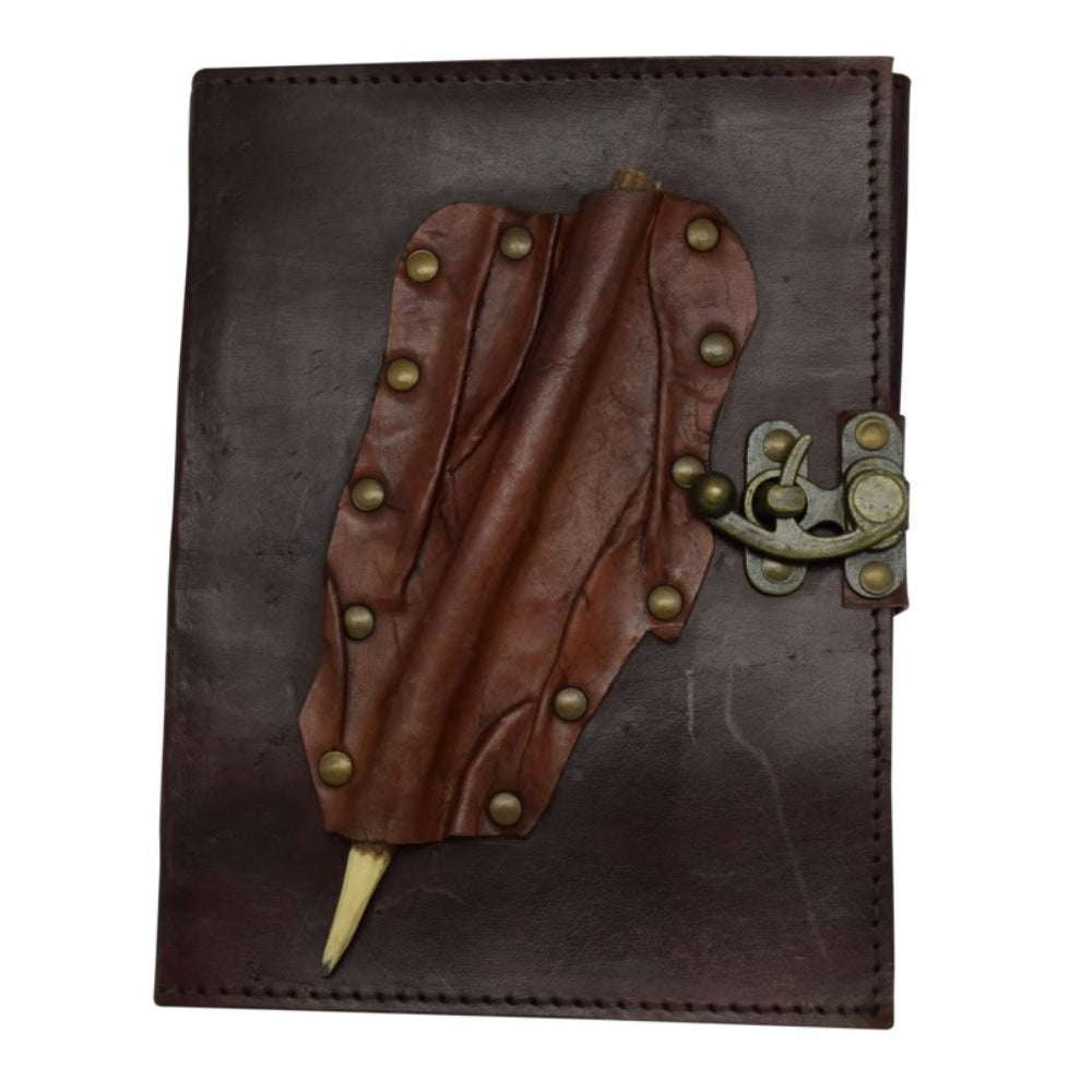 Leather Journal With Pencil Stationery Fantasy Gifts   