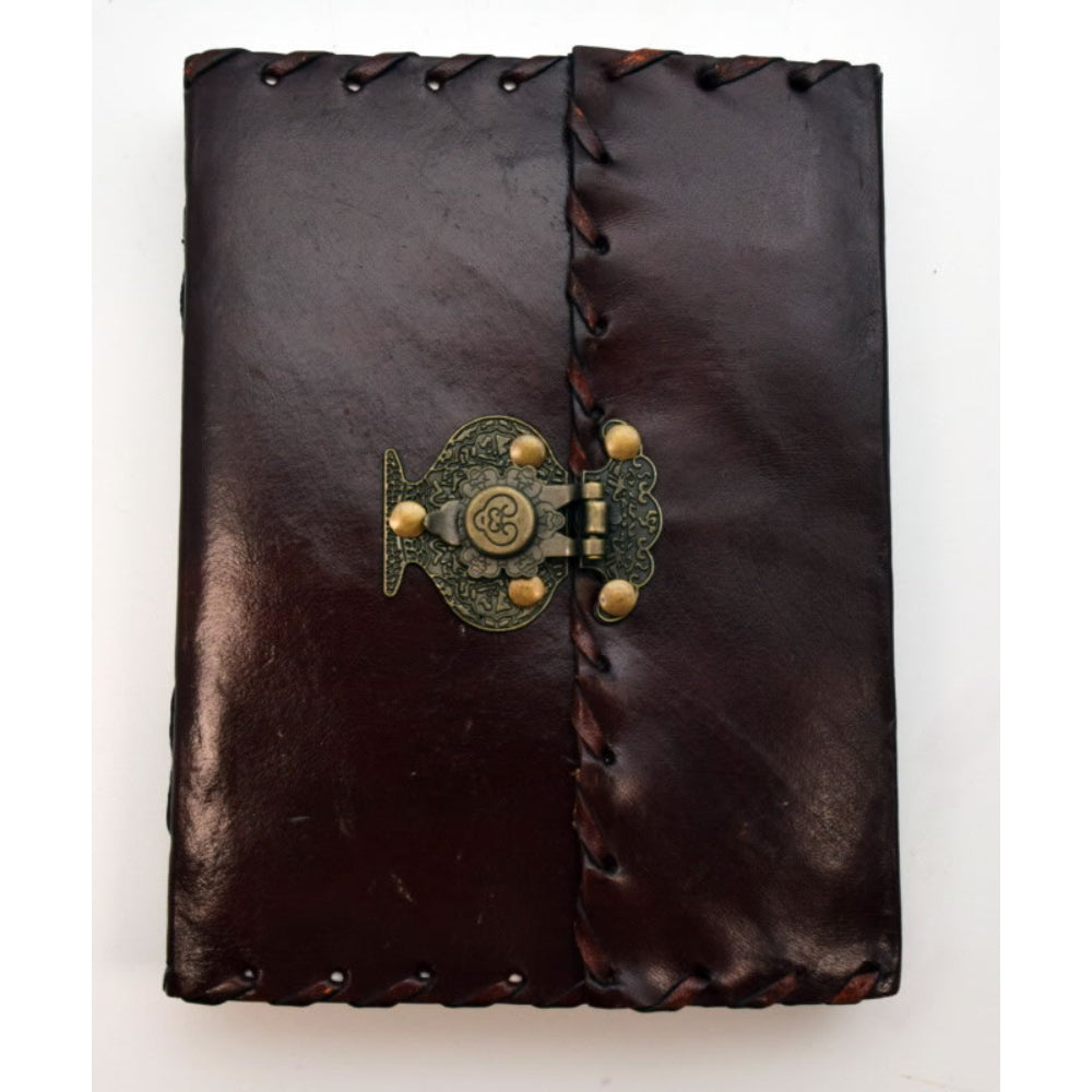 Leather Journal with Snap Stationery Fantasy Gifts   