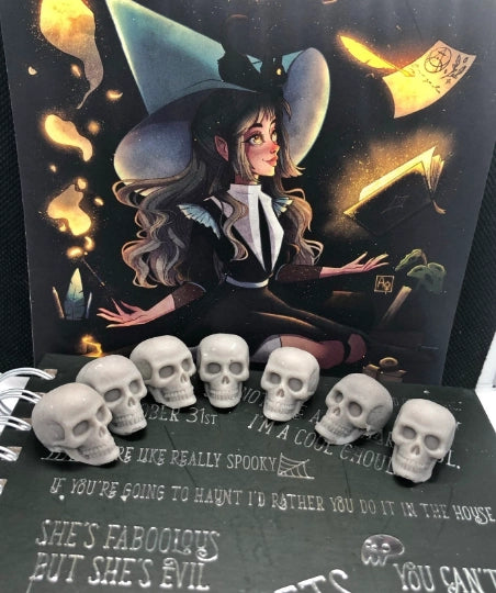Library of Forbidden Knowledge Mini Skull Wax Melts