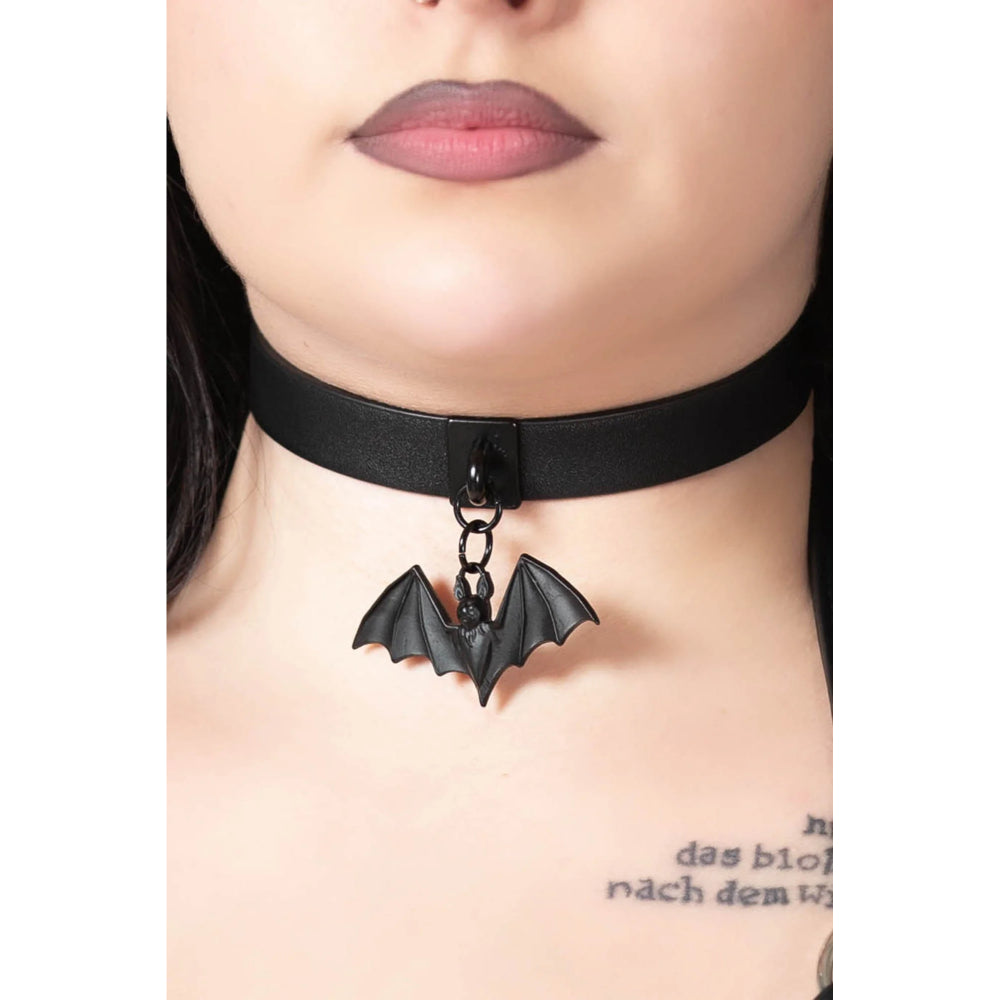 Little Bats Choker Jewelry Killstar   