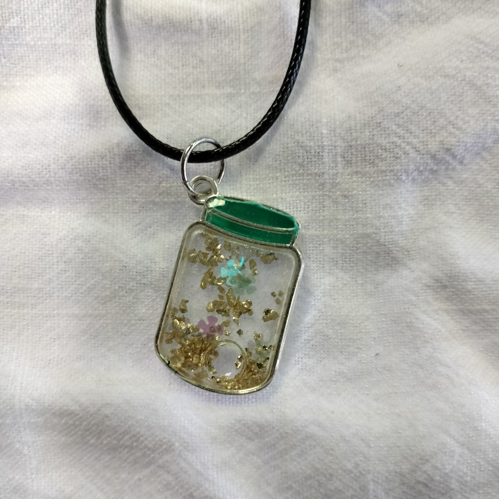 Handmade Magic Potion Shaker Necklace Luck