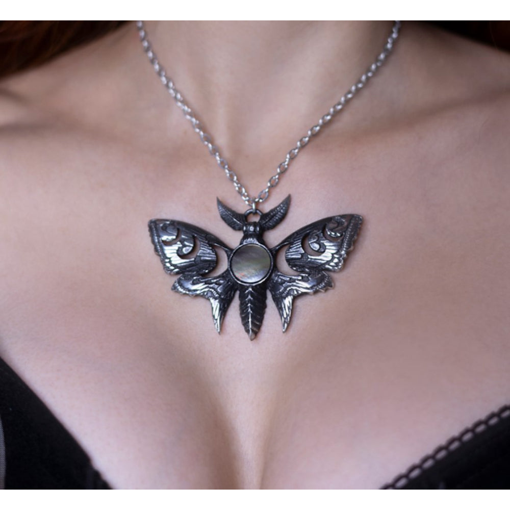 Lunar Moth Necklace