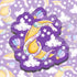 Lunar Snake Vinyl Sticker