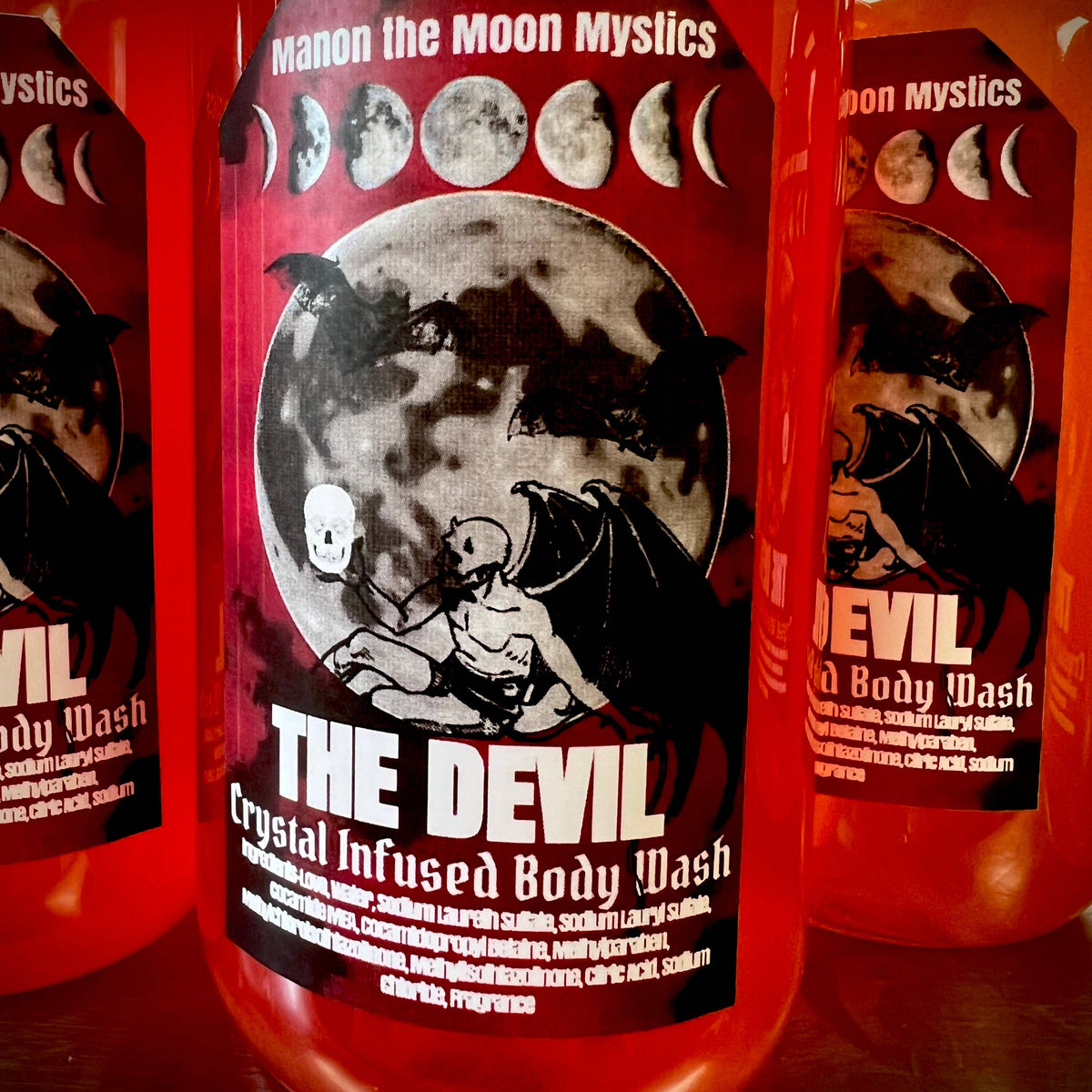 The Devil Crystal Infused Shower Gel