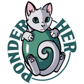 Ponder Gender Cats Sticker