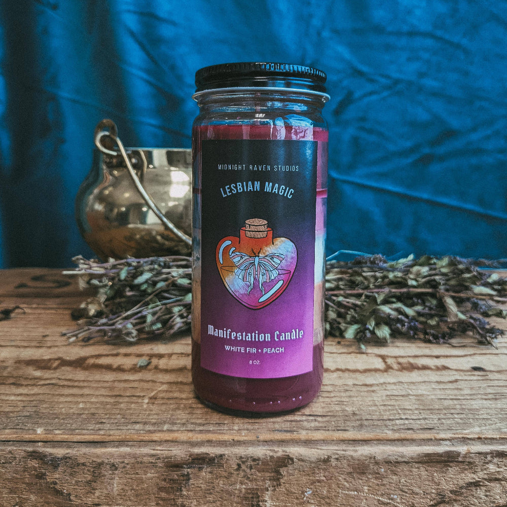 Sapphic Babe Manifestation Candle