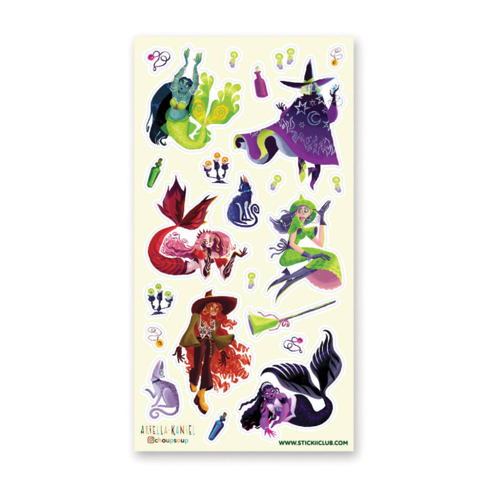 Magical BFFs Sticker Sheet