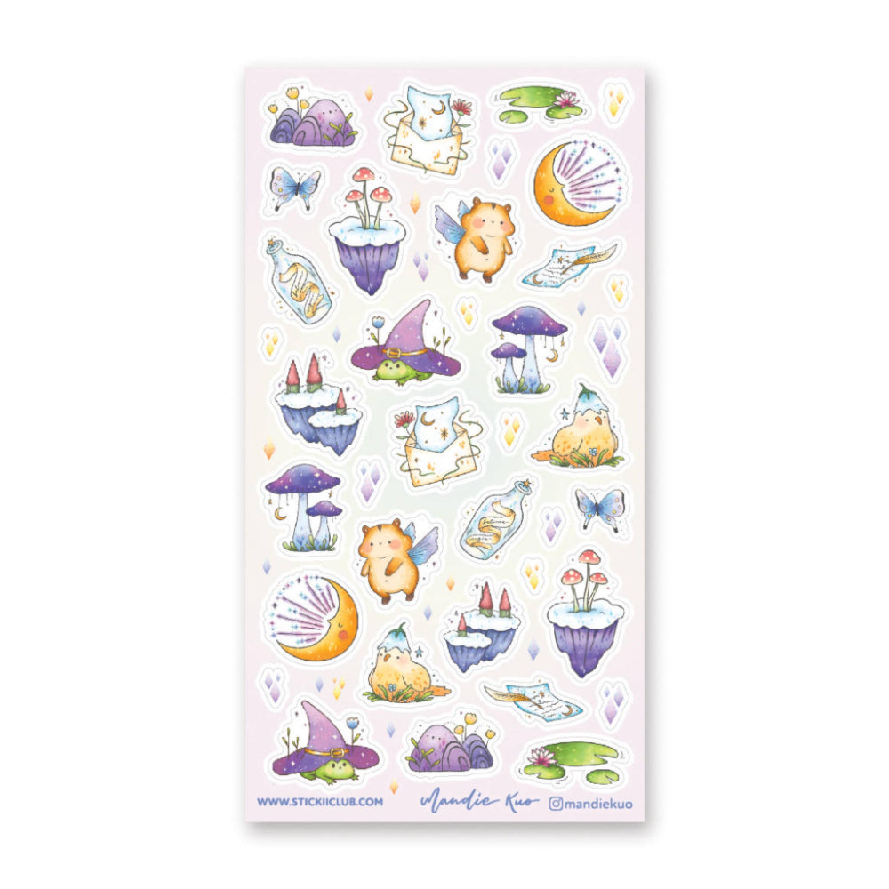 Magical Critters Sticker Sheet