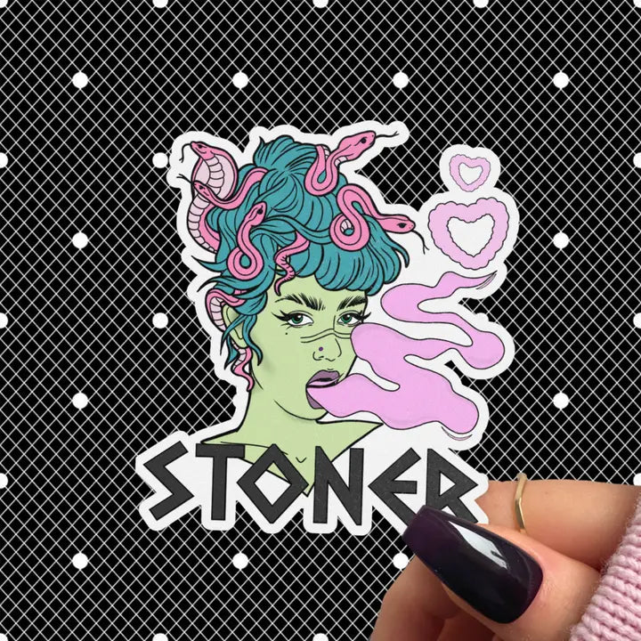 Medusa Stoner Sticker