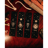 Metal Celestial Tarot Bookmark