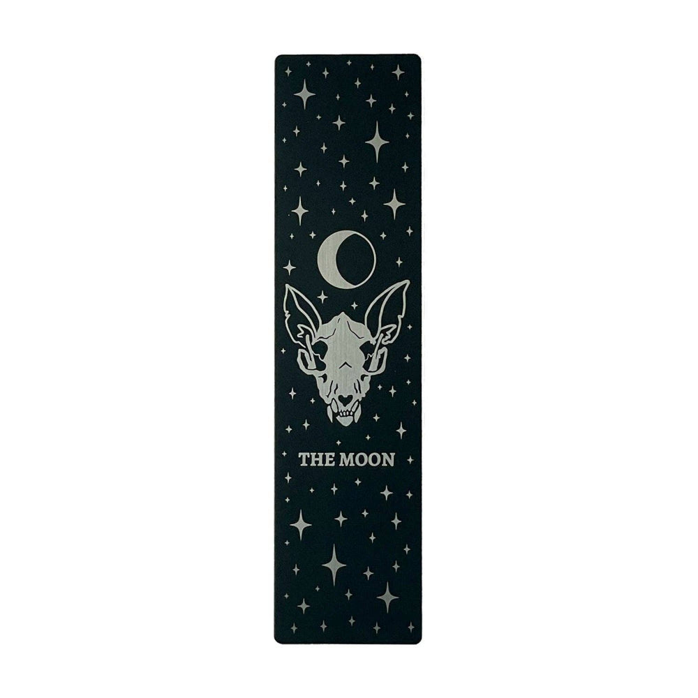 Metal Celestial Tarot Bookmark The Moon