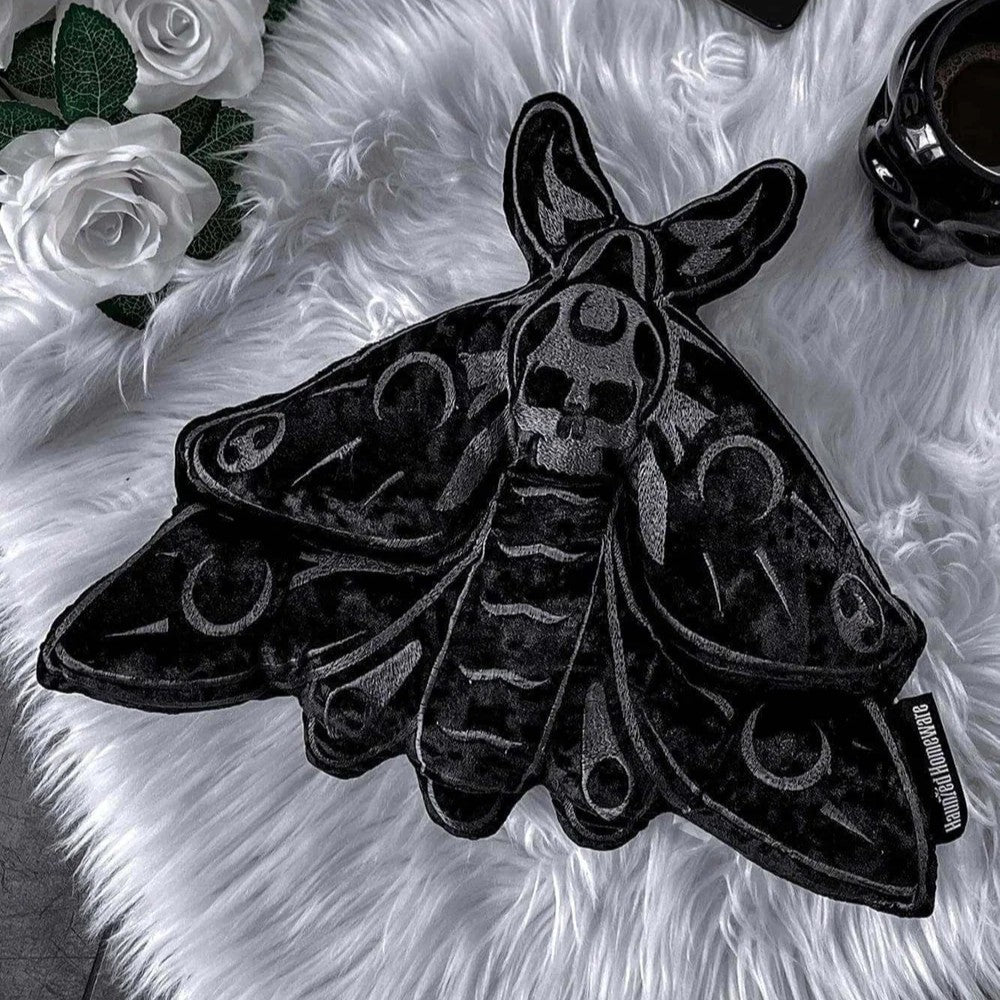 Midnight Moth Cushion
