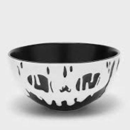 Molten Skull Earthenware Bowl