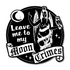 Moon Crimes Die-Cut Vinyl Sticker