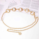 Moon and Star Waist Chain