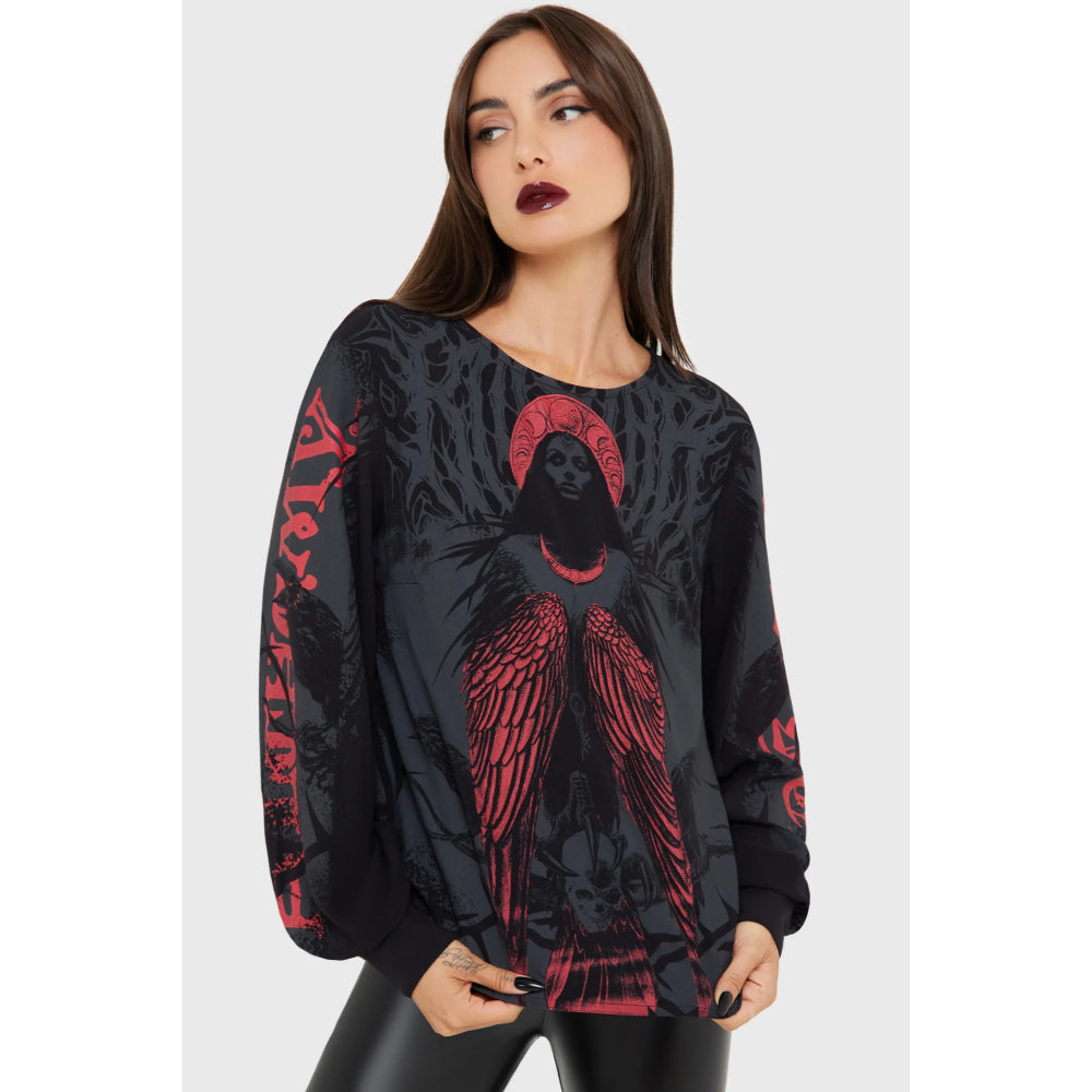 Mórrígan Moon Long Sleeve Top