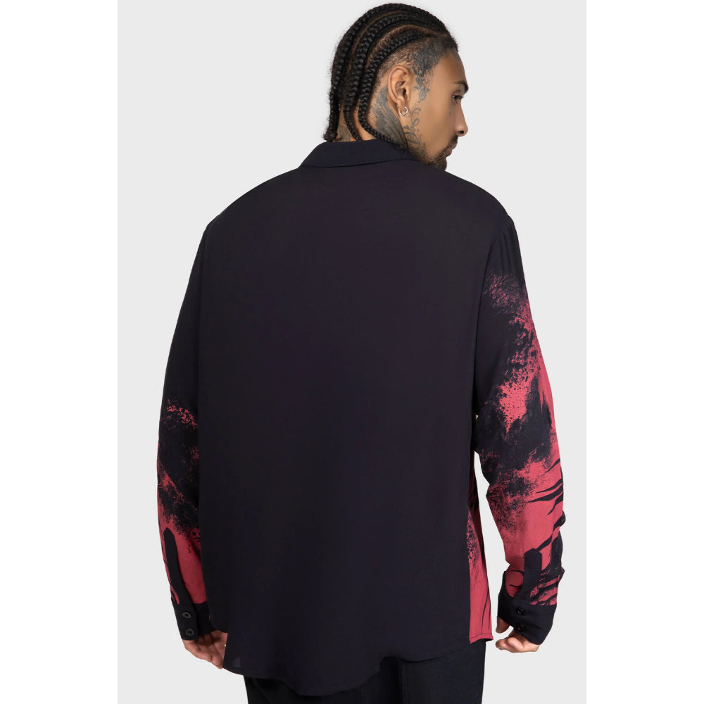 Mórrígan Moon Button-Up Shirt