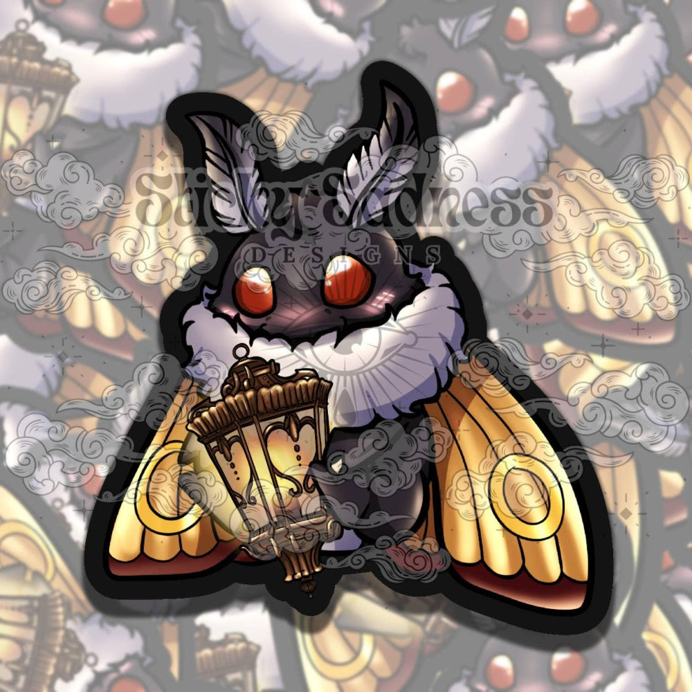 Mothman Cute Vinyl Sticker