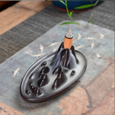 Mountain Peak Ceramic Backflow Burner