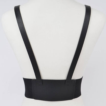 Multi Buckle Plus Size Harness Belt