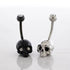 Navel Ring Skull