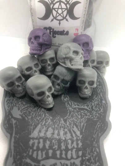 Necromancy Mini Skull Wax Melts