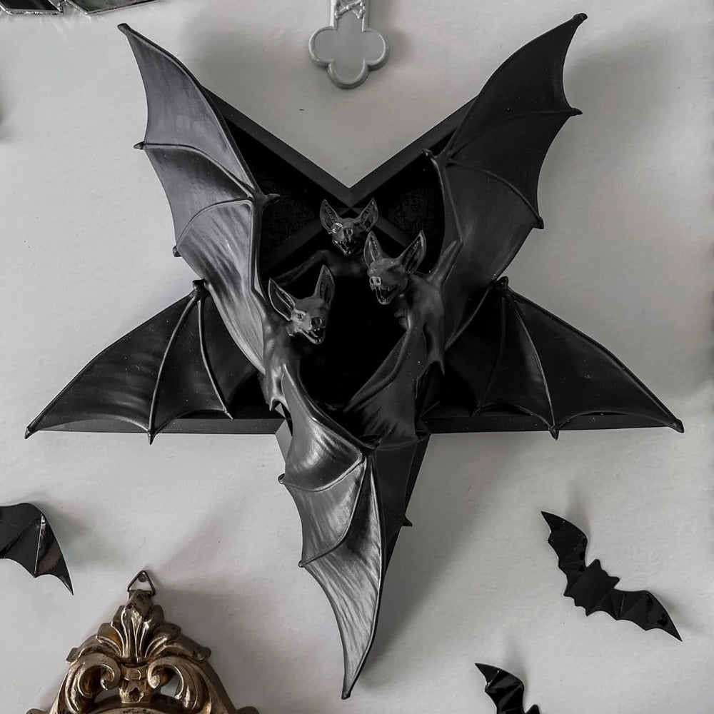 Night Trinity Wall Plaque Home Decor Killstar   