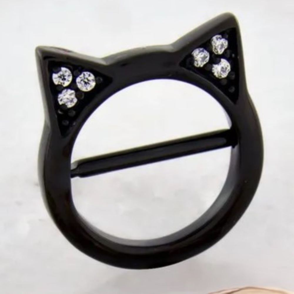 Nipple Ring Clicker Cat Jewelry Metal Mafia   