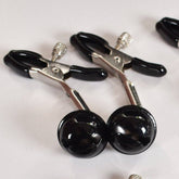 Nipple Clamps Black Bells